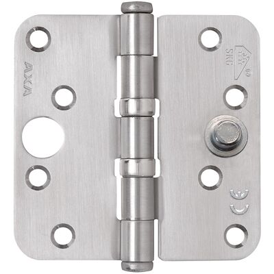 AXA kogellagerscharnier 89x89mm RH RVS SKG*** AXA kogellagerscharnier 89x89mm RH RVS SKG***