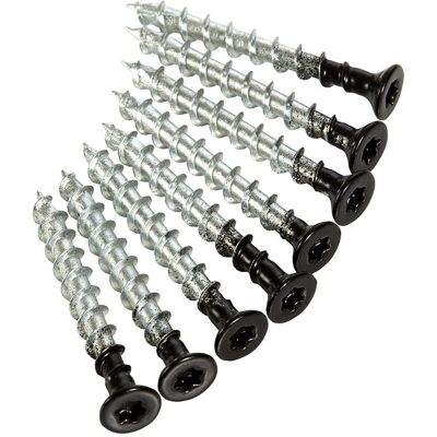 AXA scharnier schroeven 4,5x40mm Zwart (8 Stuks) AXA scharnier schroeven 4,5x40mm Zwart (8 Stuks)