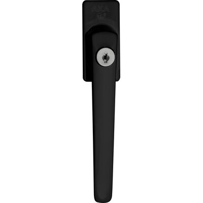 AXA draai-kiep raamkruk met slot SKG** 7x32mm zwart SKG** AXA draai-kiep raamkruk met slot SKG** 7x32mm zwart SKG**