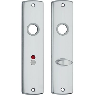 AXA binnendeur beslag WC-63 aluminium* (Set) AXA binnendeur beslag WC-63 aluminium* (Set)