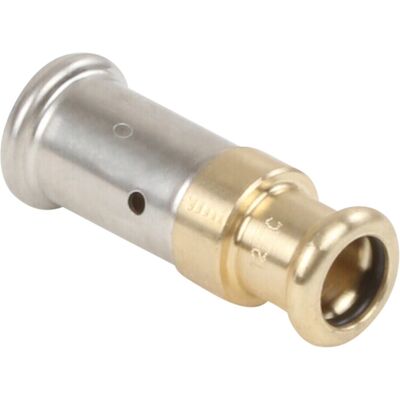Henco Messing Overgangsstuk 12x16mm - Buissluiting Henco Messing Overgangsstuk 12x16mm - Buissluiting