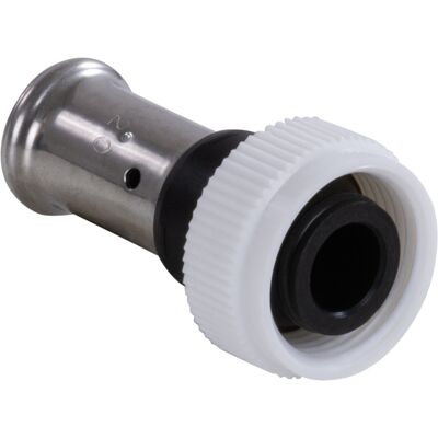 Henco perskoppeling met wartel en euroconus aansluiting 16x3/4" Henco perskoppeling met wartel en euroconus aansluiting 16x3/4"