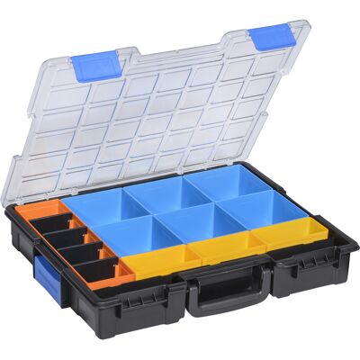 Toolstation EuroPlus Pro Sorteerkoffer 440x355x76mm 15 vaks Toolstation EuroPlus Pro Sorteerkoffer 440x355x76mm 15 vaks