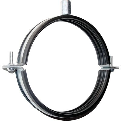 R-Vent Spiraliet beugel met rubber 125mm R-Vent Spiraliet beugel met rubber 125mm