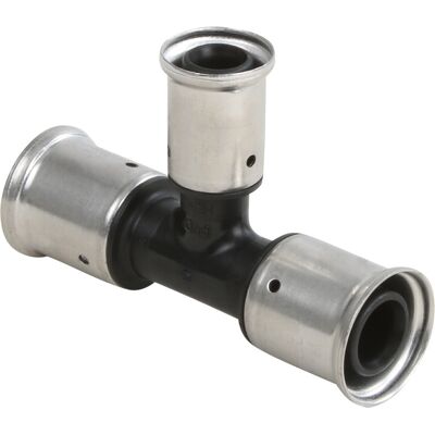 Henco pers T-stuk verloop 26x20x26mm Henco pers T-stuk verloop 26x20x26mm