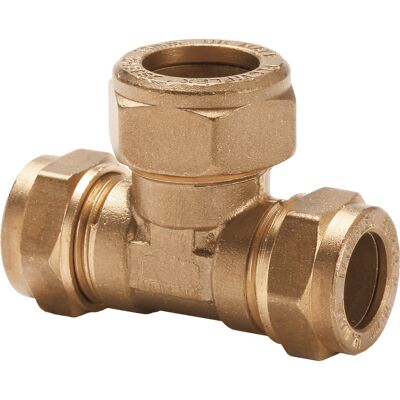 Flowflex T-stuk verloop 15x22x15mm Flowflex T-stuk verloop 15x22x15mm