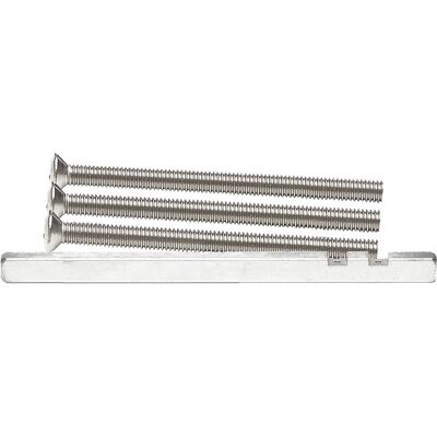AXA krukstift RVS + bouten M6x80mm* (Set) AXA krukstift RVS + bouten M6x80mm* (Set)