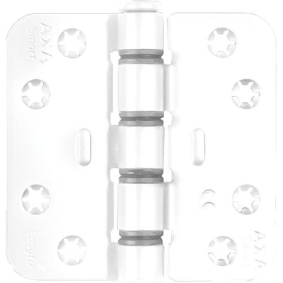 AXA Smart-easyfix scharnier 89x89mm RH wit AXA Smart-easyfix scharnier 89x89mm RH wit