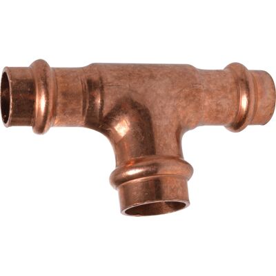 Conex P513002828028 Koperen T-stuk Persen - Sanitairfitting Conex P513002828028 Koperen T-stuk Persen - Sanitairfitting