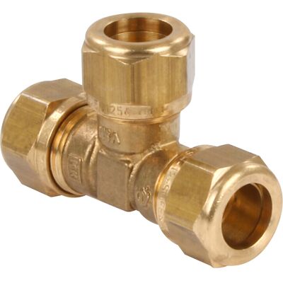 VSH Buisverbindingstechniek 12 mm Compressie T-stuk - Buizenfitting VSH Buisverbindingstechniek 12 mm Compressie T-stuk - Buizenfitting