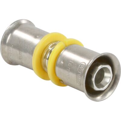 Wavin Tigris gas pers koppeling 16mm Wavin Tigris gas pers koppeling 16mm
