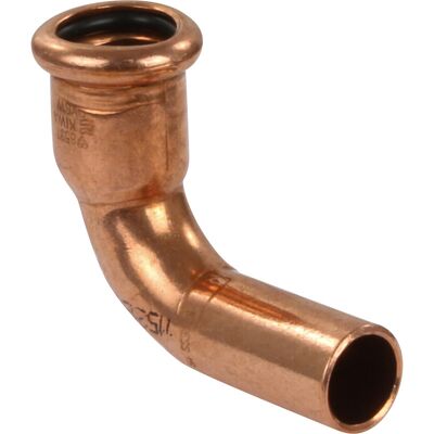 VSH Xpress koper pers insteekbocht 90deg 15mm VSH Xpress koper pers insteekbocht 90deg 15mm