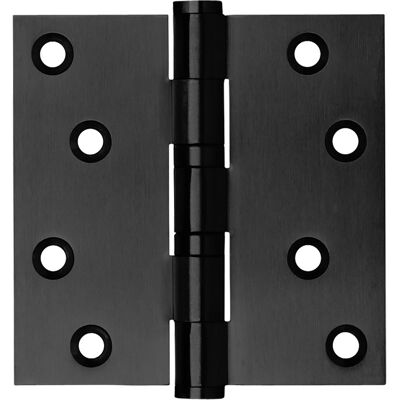AXA kogellagerscharnier zwart 89x89mm RVS AXA kogellagerscharnier zwart 89x89mm RVS