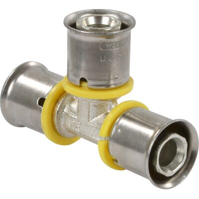 Wavin Tigris gas pers T-stuk 20mm Wavin Tigris gas pers T-stuk 20mm