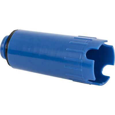 Henco afdrukplug 1/2 -80mm blauw Henco afdrukplug 1/2 -80mm blauw