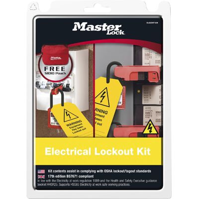 Master Lock S32RED - Elektrisch Vergrendelingsset Master Lock S32RED - Elektrisch Vergrendelingsset
