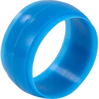 VSH Super Blue kunststof knelring 3/4" blauw VSH Super Blue kunststof knelring 3/4" blauw