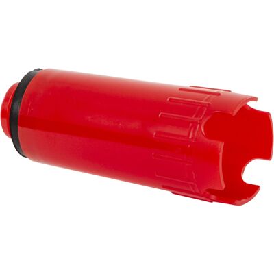 Henco afdrukplug 1/2 -80mm rood Henco afdrukplug 1/2 -80mm rood