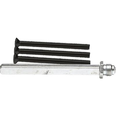 AXA wisselstift RVS + bouten M6x80mm zwart (Set) AXA wisselstift RVS + bouten M6x80mm zwart (Set)