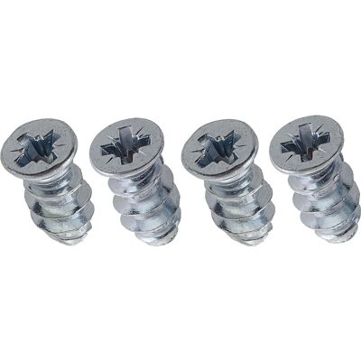 Toolstation Meubelschroeven verzinkt 6,3x14mm (40 Stuks) Toolstation Meubelschroeven verzinkt 6,3x14mm (40 Stuks)