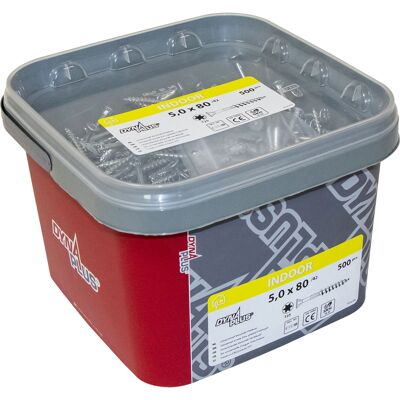 Dynaplus - Emmer schroeven - 5x80/42mm - TX25 - Screws Dynaplus - Emmer schroeven - 5x80/42mm - TX25 - Screws