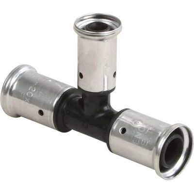 Henco pers T-stuk verloop 20x16x20mm Henco pers T-stuk verloop 20x16x20mm