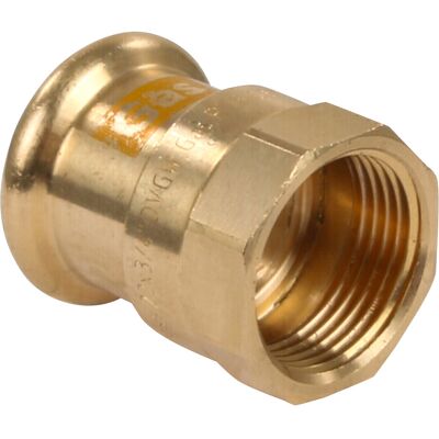 VSH Xpress gas koper pers schroefbus 3/4"x22mm VSH Xpress gas koper pers schroefbus 3/4"x22mm