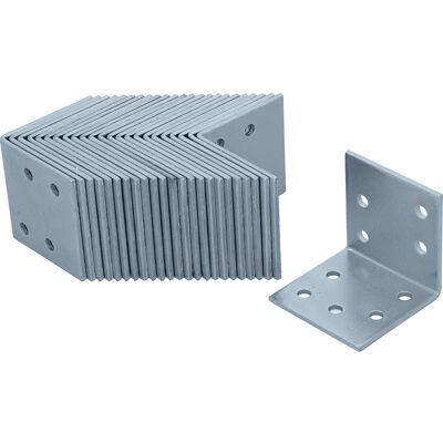 Toolstation Versterkingshoek 40x40x40mm (24 Stuks) Toolstation Versterkingshoek 40x40x40mm (24 Stuks)