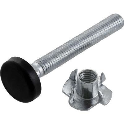 Toolstation Meubelstelbout met inslagmoer M8x60mm (2 Stuks) Toolstation Meubelstelbout met inslagmoer M8x60mm (2 Stuks)