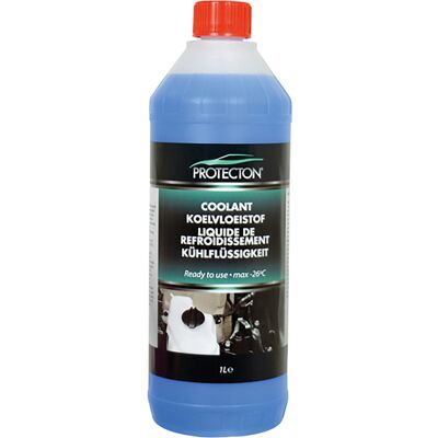 Protecton Blauwe Koelvloeistof - 1L - Bescherming Tegen Bevriezing en Oververhitting Protecton Blauwe Koelvloeistof - 1L - Bescherming Tegen Bevriezing en Oververhitting