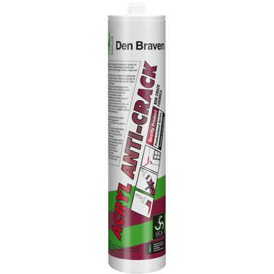 Zwaluw acryl anti-crack Wit 310ml Zwaluw acryl anti-crack Wit 310ml
