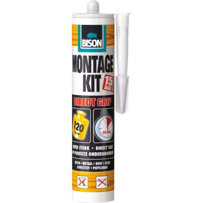 Bison direct grip montagekit 370gr Bison direct grip montagekit 370gr
