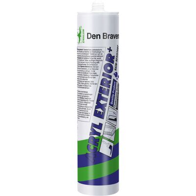 Zwaluw acrylaatkit exterieur + Wit 310ml Zwaluw acrylaatkit exterieur + Wit 310ml