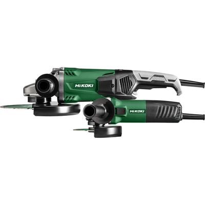 HiKOKI G23SW2 CPZ haakse slijper set 730 - 2200W HiKOKI G23SW2 CPZ haakse slijper set 730 - 2200W