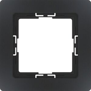 Kopp Paris afdekraam 1-voudig Mat zwart Kopp Paris afdekraam 1-voudig Mat zwart