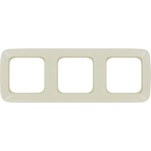 Busch-Jaeger Reflex SI afdekraam 3-voudig Glanzend crème Busch-Jaeger Reflex SI afdekraam 3-voudig Glanzend crème