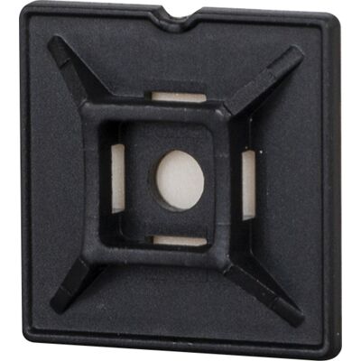 Toolstation Zelfklevende bevestiging voor kabelbinders 4,8mm zwart (100 Stuks) Toolstation Zelfklevende bevestiging voor kabelbinders 4,8mm zwart (100 Stuks)