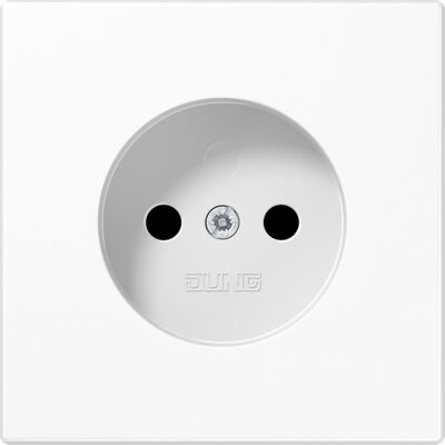 Jung LS990 wandcontactdoos Alpin wit Jung LS990 wandcontactdoos Alpin wit