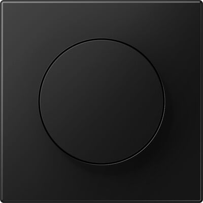 Jung LS1740SWM Deksel - Dimmer, Zwart Jung LS1740SWM Deksel - Dimmer, Zwart