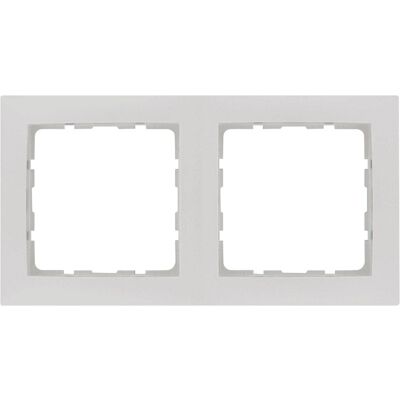 Berker S.1 afdekraam 2-voudig Glanzend wit Berker S.1 afdekraam 2-voudig Glanzend wit