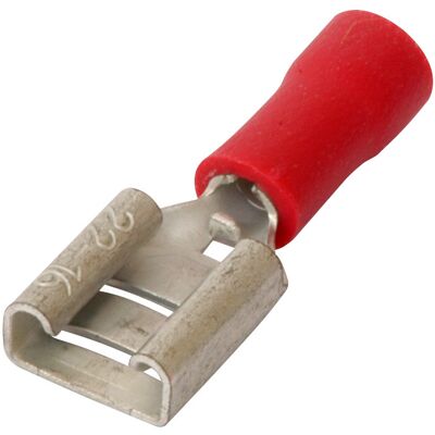 Toolstation Platte stekkerhuls 1,5mm rood (100 Stuks) Toolstation Platte stekkerhuls 1,5mm rood (100 Stuks)