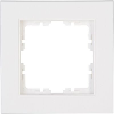 Kopp Athenis 55 afdekraam 1-voudig Glanzend wit Kopp Athenis 55 afdekraam 1-voudig Glanzend wit