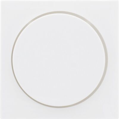 Gira System 55 centraalplaat dimmer Glanzend wit Gira System 55 centraalplaat dimmer Glanzend wit