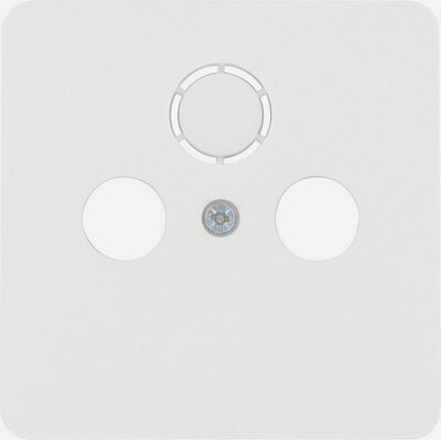 Peha standaard centraalplaat radio/tv Glanzend wit Peha standaard centraalplaat radio/tv Glanzend wit