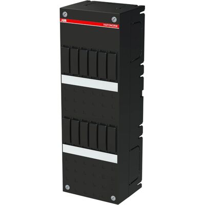 ABB Lege kast incl DIN-rail HNL 110 x 330 mm 6+6 ABB Lege kast incl DIN-rail HNL 110 x 330 mm 6+6