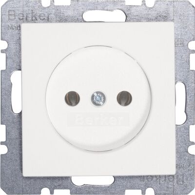 Berker S.1 wandcontactdoos inbouw Glanzend wit Berker S.1 wandcontactdoos inbouw Glanzend wit