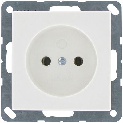 Jung AS500 wandcontactdoos inbouw Glanzend wit Jung AS500 wandcontactdoos inbouw Glanzend wit