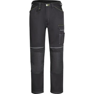 Portwest Urban werkbroek met kniezakken + gratis kniestukken 54 zwart Portwest Urban werkbroek met kniezakken + gratis kniestukken 54 zwart