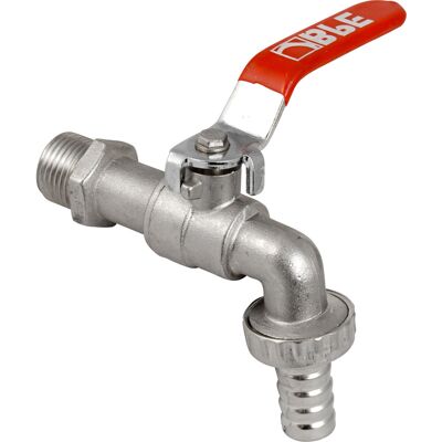 BPE Kogeltapkraan met slangaansluiting 1/2" BPE Kogeltapkraan met slangaansluiting 1/2"