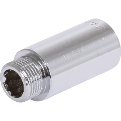 BPE kraanverlengstuk chroom gepolijst 3/8"x40mm BPE kraanverlengstuk chroom gepolijst 3/8"x40mm